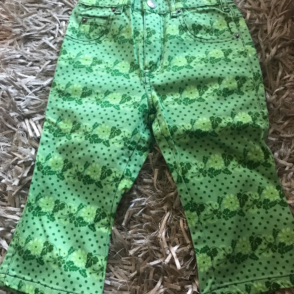 Kids for kids floral print jeans Sz 3T
